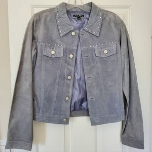 Lili Le Rosè Collection 100% Leather Jacket